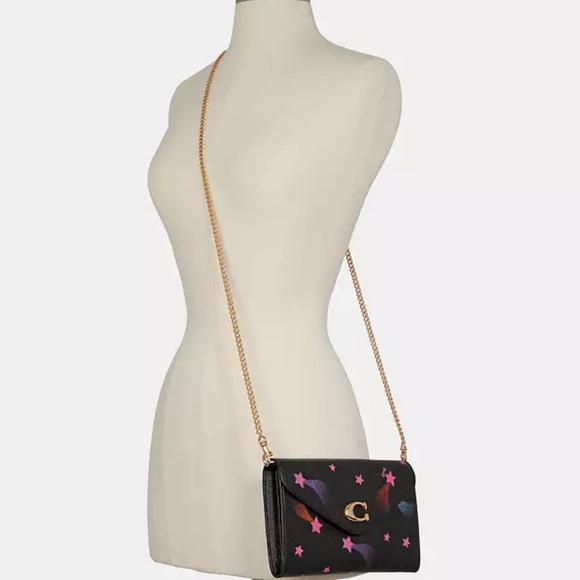 COACH | Tammie Clutch Crossbody With Disco Star Print - Picture 5 of 8